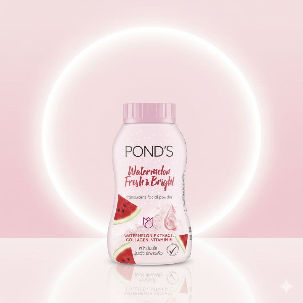 Pond’s Watermelon Fresh & Bright Powder – 50 g Glo Arabia