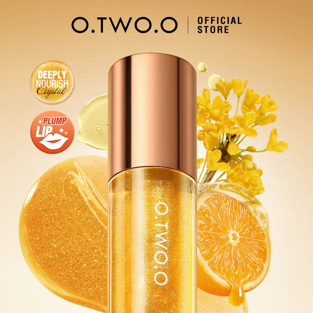O.TWO.O Crystal Shiny Deeply Hydrates Repair Lip Oil O.TWO.O