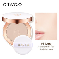 O.TWO.O Silky Moisturizing Makeup Setting Powder - 10g 01 (IVORY) O.TWO.O
