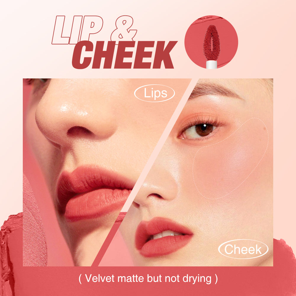 O.TWO.O Velvet Matte Lip & Cheek Mud - 2g O.TWO.O
