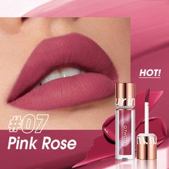 O.TWO.O Velvet Matte Liquid Lolipop Lipstick - 2.5g 07 (PINK ROSE) O.TWO.O
