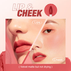 O.TWO.O Velvet Matte Lip & Cheek Mud - 2g O.TWO.O
