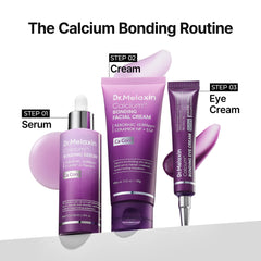Dr. Melaxin Calcium Bonding Firming Trio – Face Serum, Facial Cream & Eye Cream