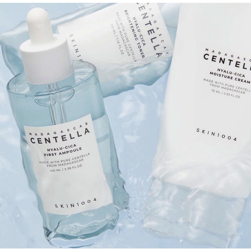 SKIN1004 Hyalu-CICA First Ampoule 3.38 fl. oz, 100ml, Soothing Hydration Dry Skin SKIN1004