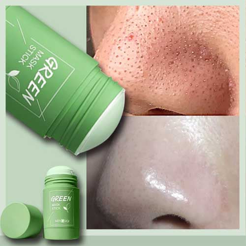 Mengsiqi Green Mask Stick - 40g Mengsiqi