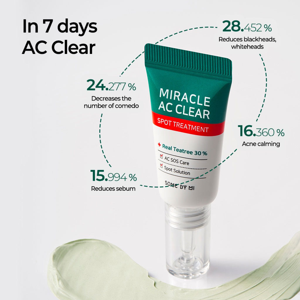 SOME BY MI Miracle AC Clear Spot Treatment 10 g - Targeted Blemish Care | Best Before 06-02-2027 SOME BY MI