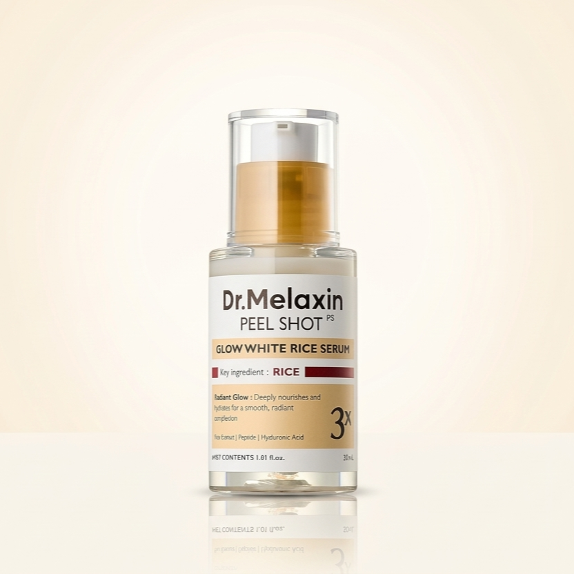 Dr. Melaxin Peel Shot Glow White Rice Serum 30ml Dr. Melaxin