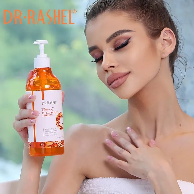 Dr.Rashel Vitamin c Exfoliating Silky Shower Gel - 500ml DR.RASHEL
