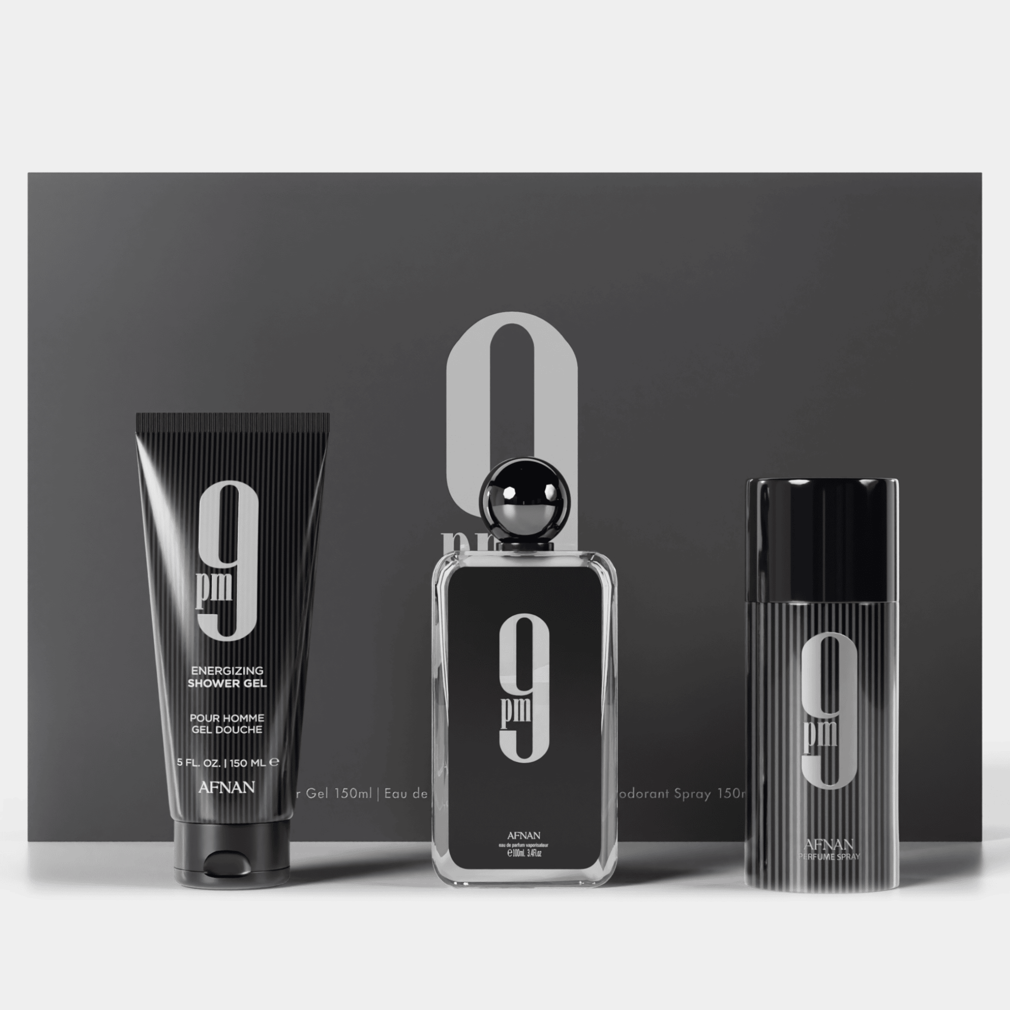 Afnan 9 PM Exclusive 3 Piece Gift Set For Men product image