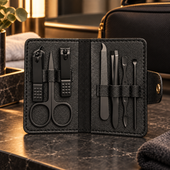 7-Piece Stainless Steel Nail Clipper Set Generic