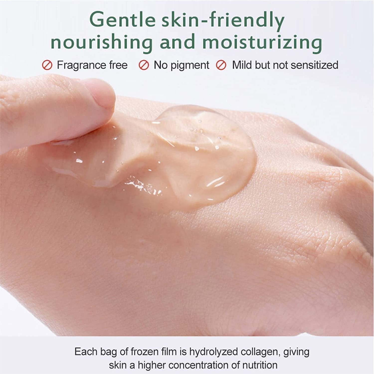 Lifusha Collagen Firming Good Night Frozen Film - 20Pcs x 4ml Collagen