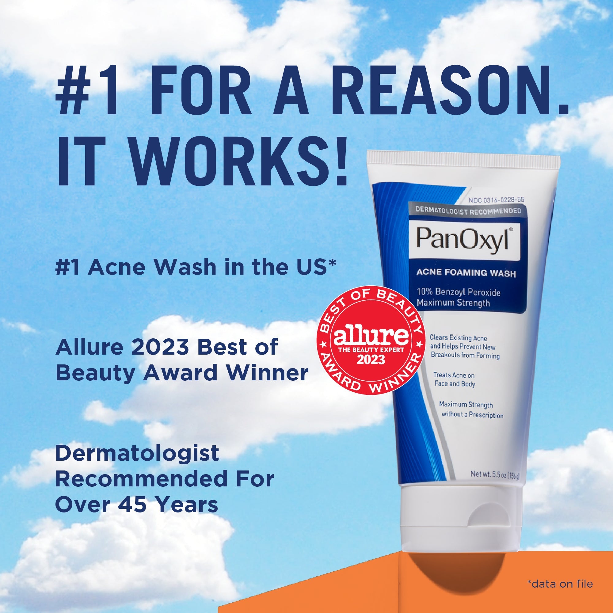 PanOxyl Acne Foaming Wash - 156g PanOxyl