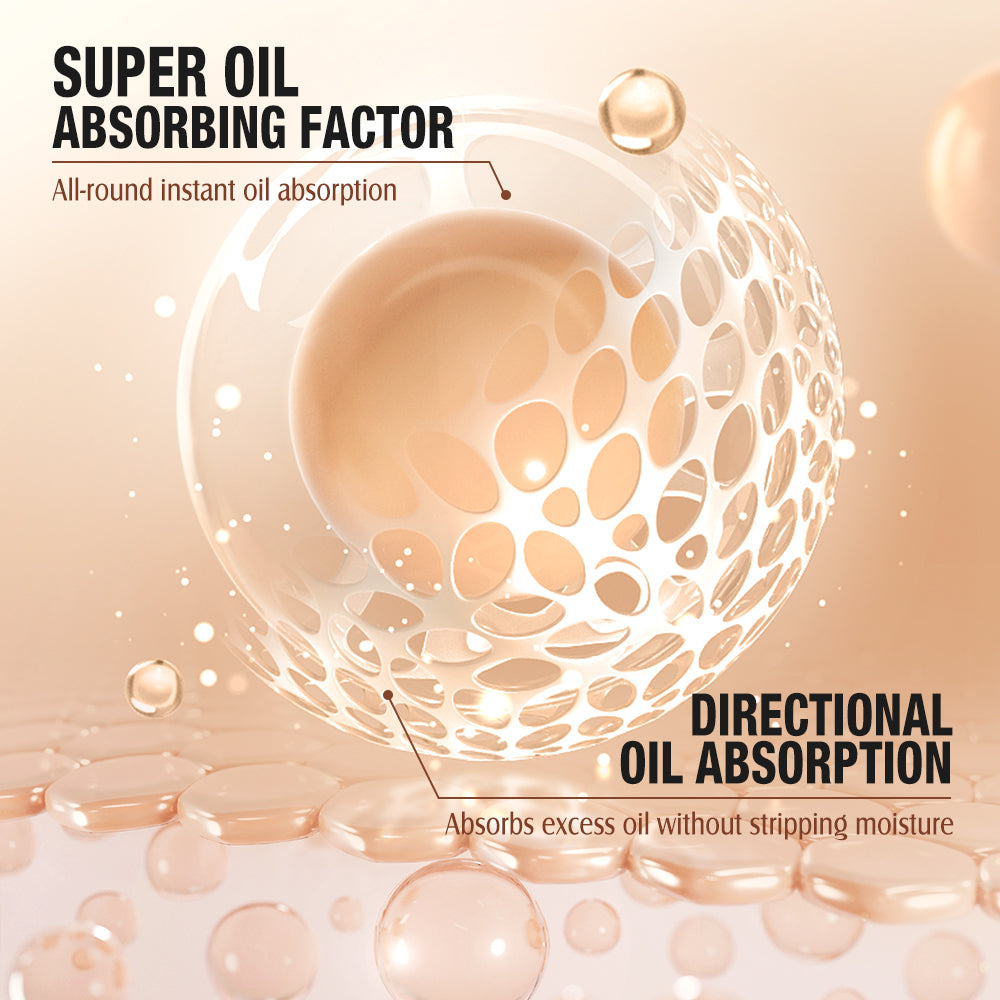 O.TWO.O Face Setting Powder 3 Color Fine Powder Oil Control Makeup Loose Powder - 9g O.TWO.O