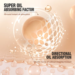 O.TWO.O Face Setting Powder 3 Color Fine Powder Oil Control Makeup Loose Powder - 9g O.TWO.O