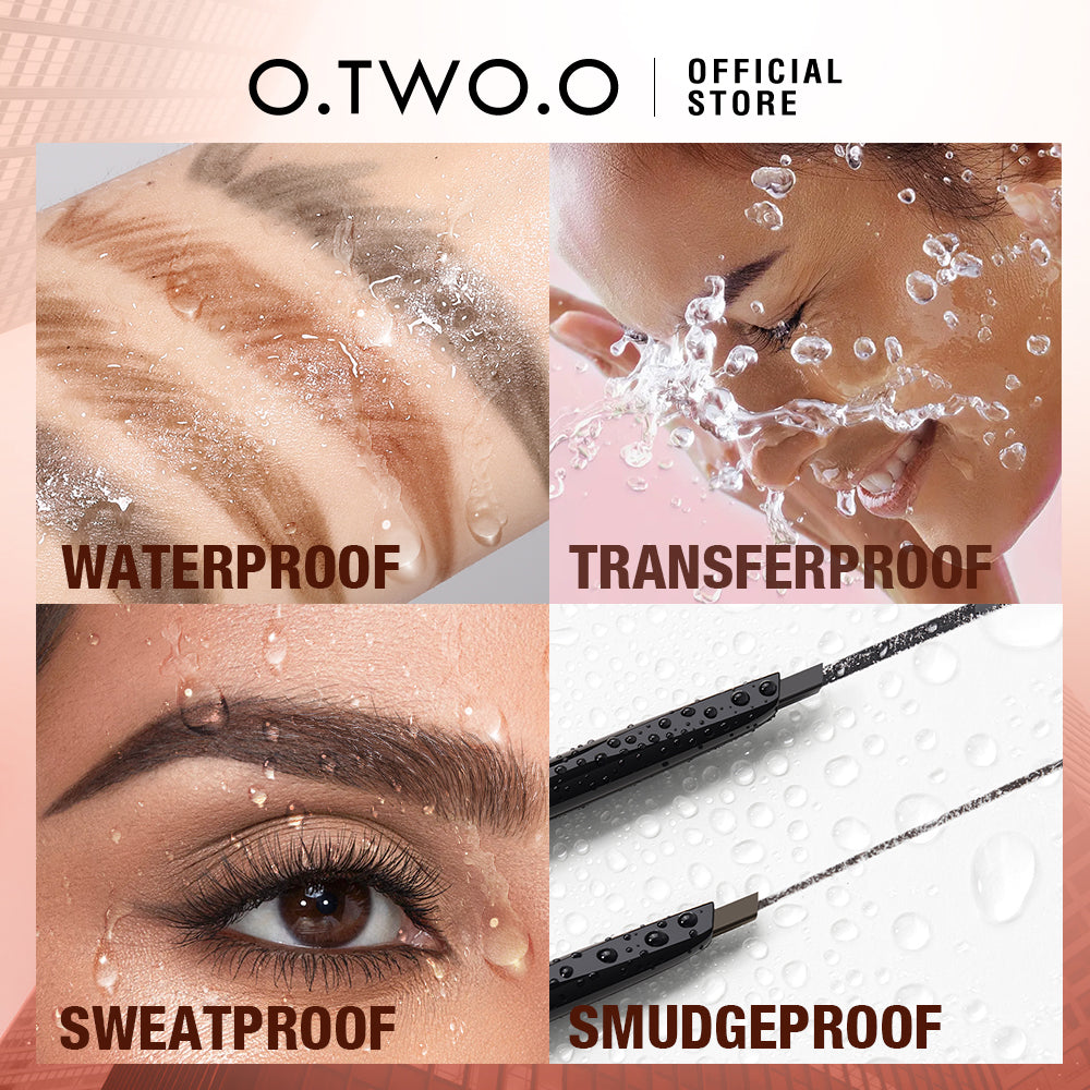 O.TWO.O 3 IN 1 Eyebrow Pen with Eyebrow scraper, brush, eyebrow pencil - 12g O.TWO.O