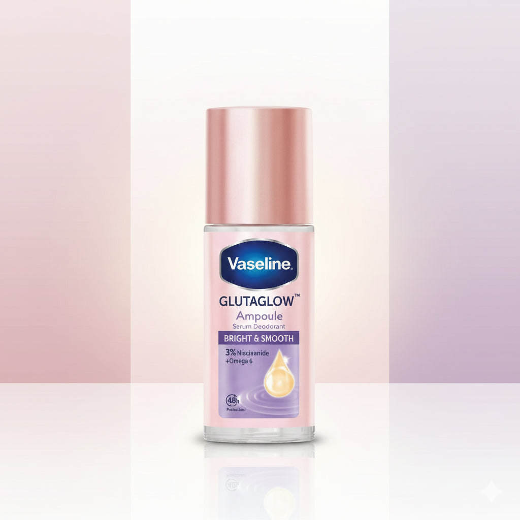 Vaseline Glutaglow Ultra Bright Ampoule Serum Deodorant 45ml Glo Arabia