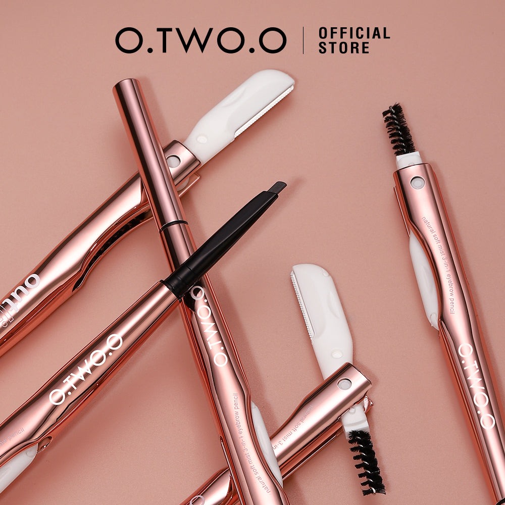 O.TWO.O 3 IN 1 Eyebrow Pen with Eyebrow scraper, brush, eyebrow pencil - 12g O.TWO.O