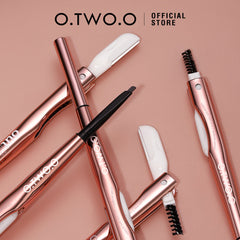 O.TWO.O 3 IN 1 Eyebrow Pen with Eyebrow scraper, brush, eyebrow pencil - 12g O.TWO.O