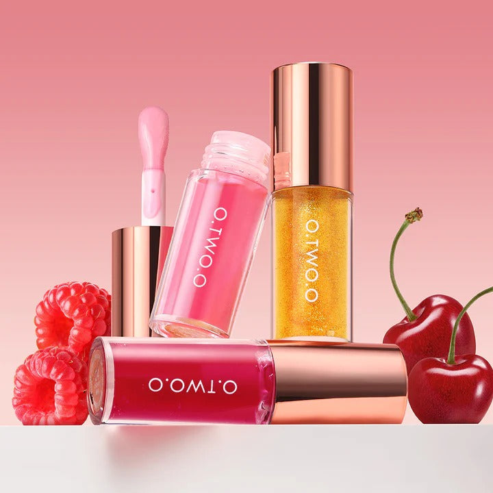 O.TWO.O Crystal Shiny Deeply Hydrates Repair Lip Oil O.TWO.O