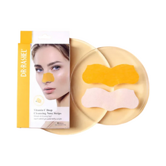 Dr.Rashel Vitamin C Deep Cleansing Nose Strip - 6 Pcs Sachet Box Glo Arabia