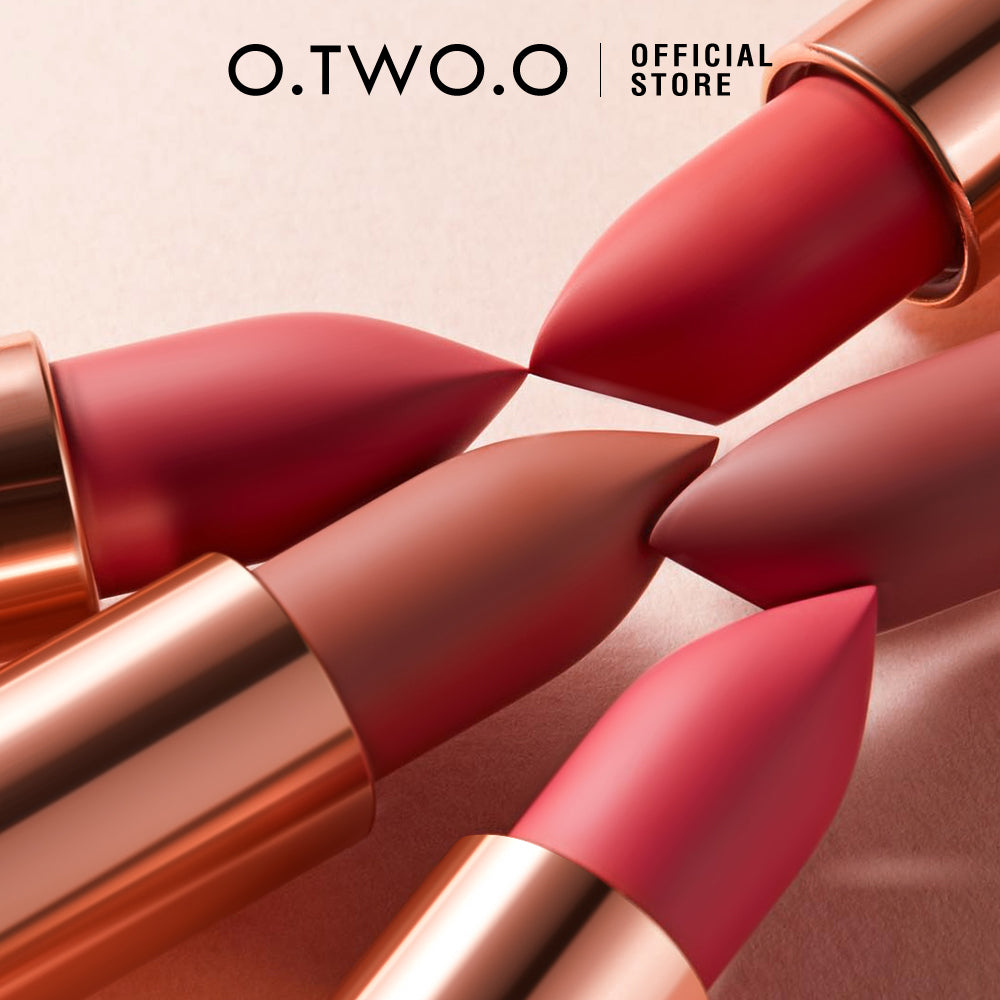 O.TWO.O 2 in 1 Lipstick Double Head Lipstick and Lip Mud - 6.5g O.TWO.O