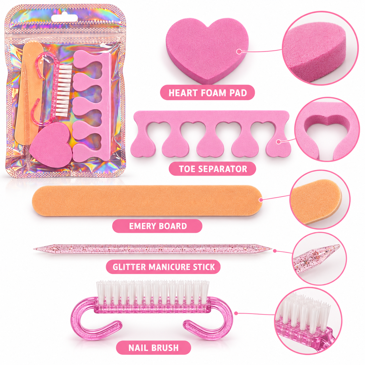 Nail Care Kit 5 Pieces Generic