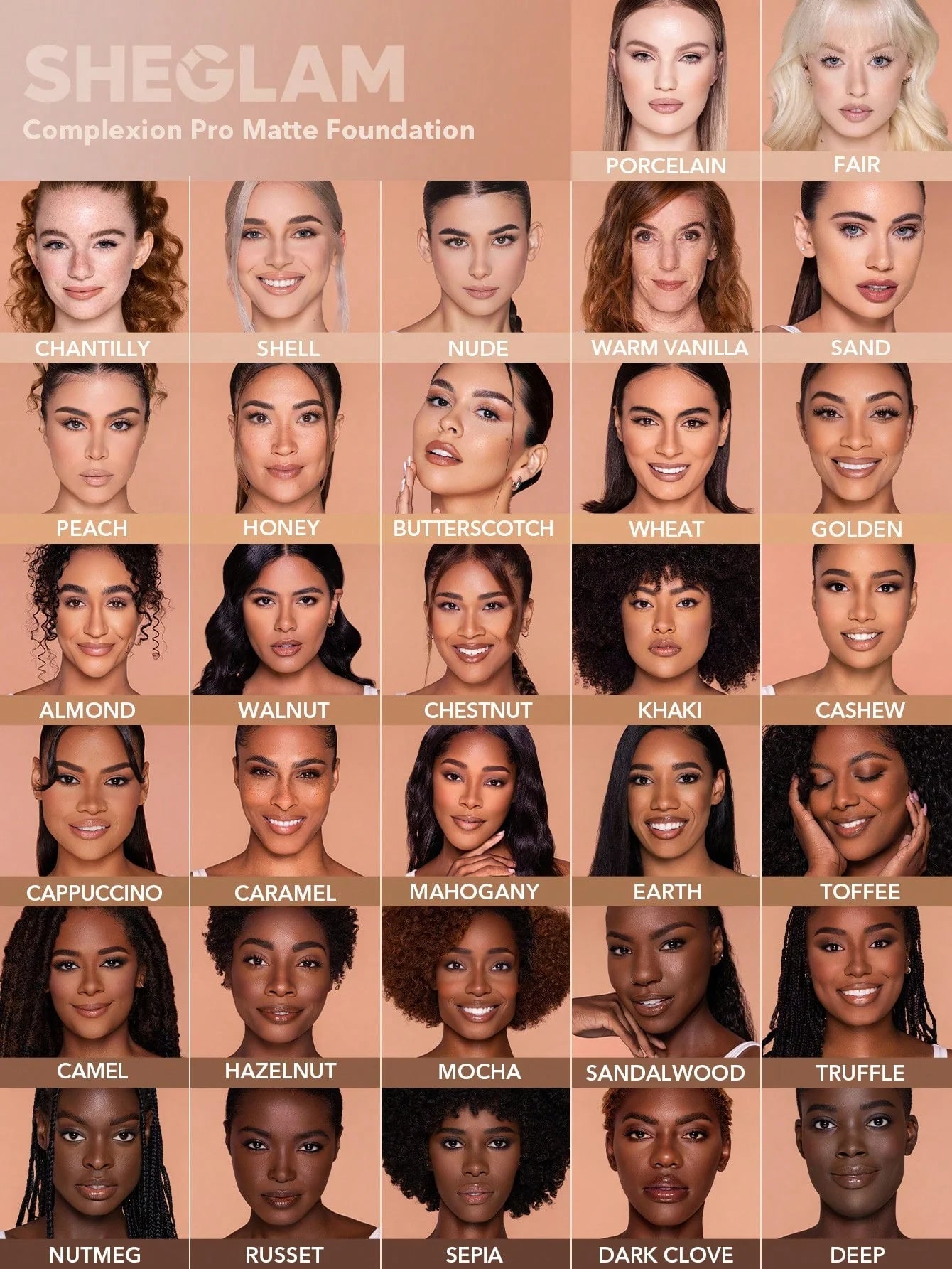 SHEGLAM Complexion Pro Long Lasting Matte Foundation Sheglam