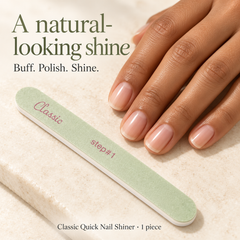 Classic Quick Nail Shiner Buffer Small (Assorted Colour) - 1 Piece Classic