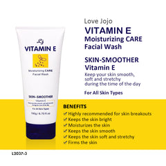 Love Jojo Vitamin E Moisturizing Care Facial Wash - 190g Love Jojo