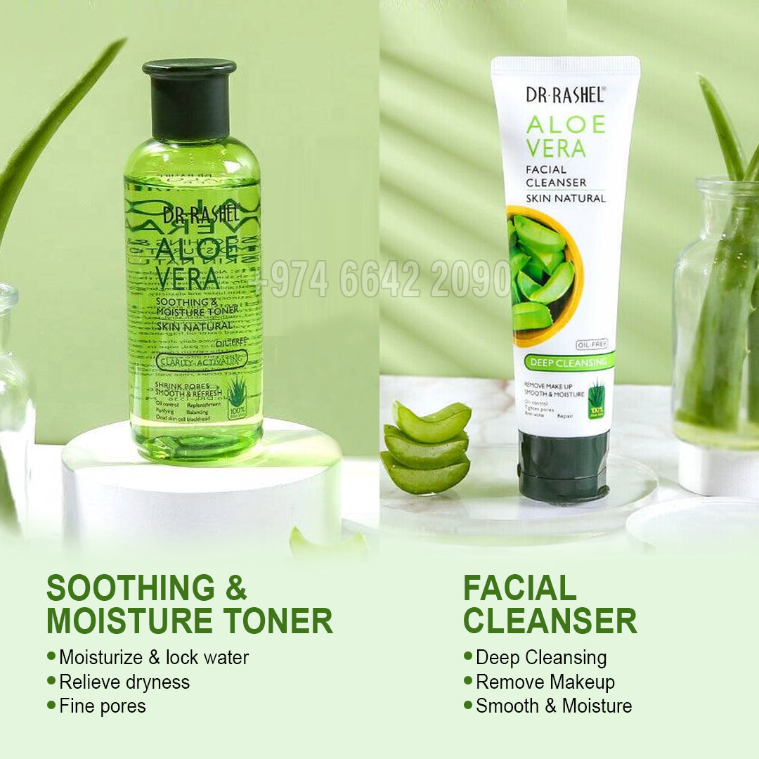 Dr.Rashel Aloe Vera Skin Natural Soothing & Moisture Skin Care Series Dr. Rashel