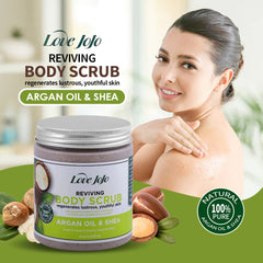 Love Jojo Reviving Body Scrub With Argan Oil & Shea - 258ml Love Jojo