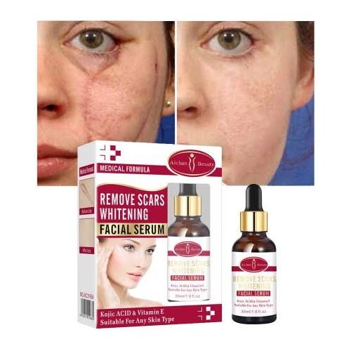 Aichun Beauty Remove Scars Whitening Facial Serum Kojic Acid & Vitamin E - 30ml Aichun Beauty