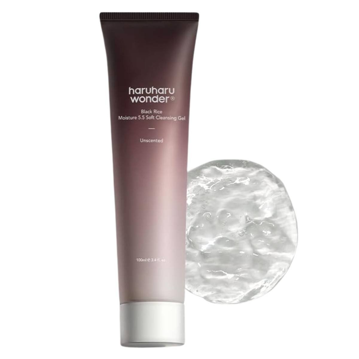 Haruharu Wonder Black Rice Moisture 5.5 Soft Cleansing Gel 100ml Glo Arabia