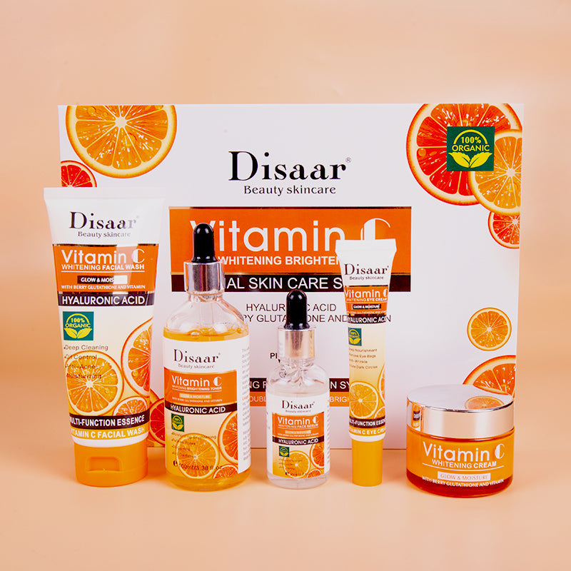 Disaar Vitamin C Facial Skin Care Series 5Pcs Set Disaar