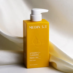 MEDIX 5.5 Vitamin C + Turmeric Brighten + Firm Body Cream 444ml - Hydrating Body Moisturizer Medix 5.5