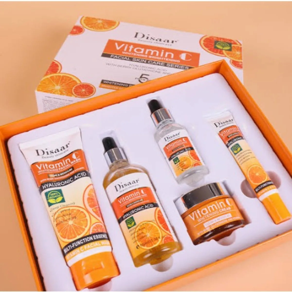 Disaar Vitamin C Facial Skin Care Series 5Pcs Set Disaar