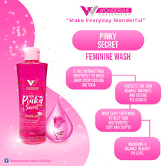 Wonderline Pinky Secret Feminine Wash - 150ml Wonderline