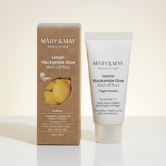 Mary&May Lemon Niacinamide Glow Wash-Off Pack – 30g Glo Arabia