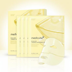 Medicube Kojic Acid Turmeric Brightening Gel Mask 4 Pcs Box Medicube