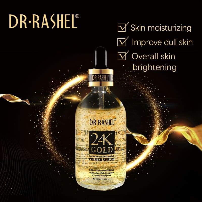 Dr.Rashel 24k Gold Radiance & Anti-aging Primer Serum - 100ml DR.RASHEL