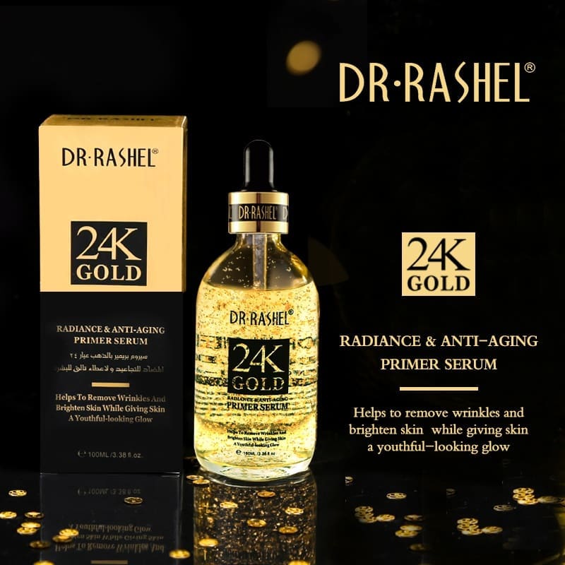 Dr.Rashel 24k Gold Radiance & Anti-aging Primer Serum - 100ml DR.RASHEL