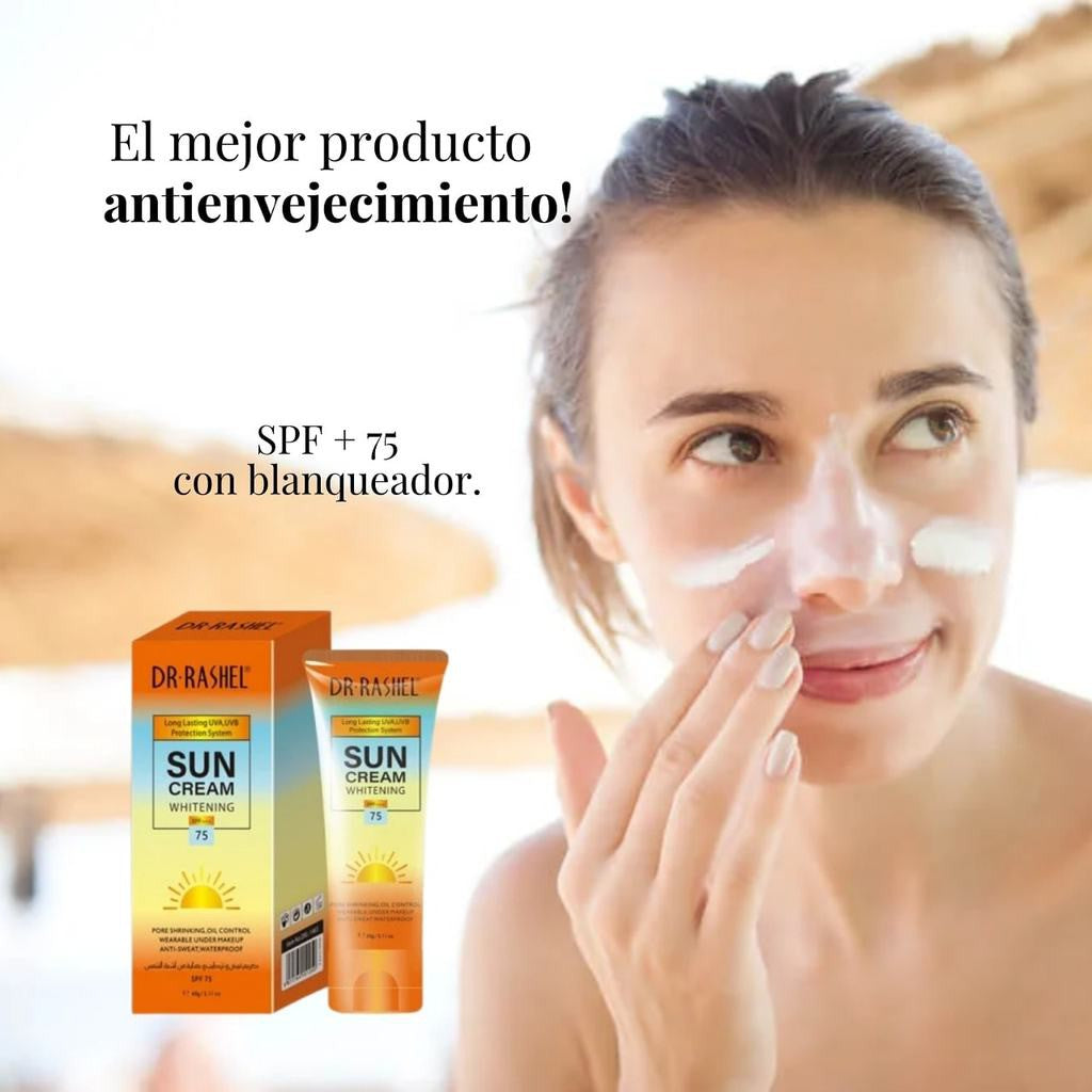 Dr.Rashel Sun Cream Whitening Spf75 - 60g DR.RASHEL