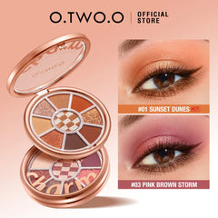 O.TWO.O Round Shape Eyeshadow Pallet O.TWO.O