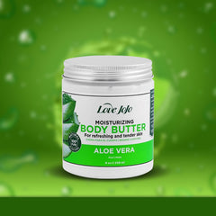 Love Jojo Moisturizing Body Butter For Refreshing And Tender Skin - Aloe Vera - 258ml Love Jojo