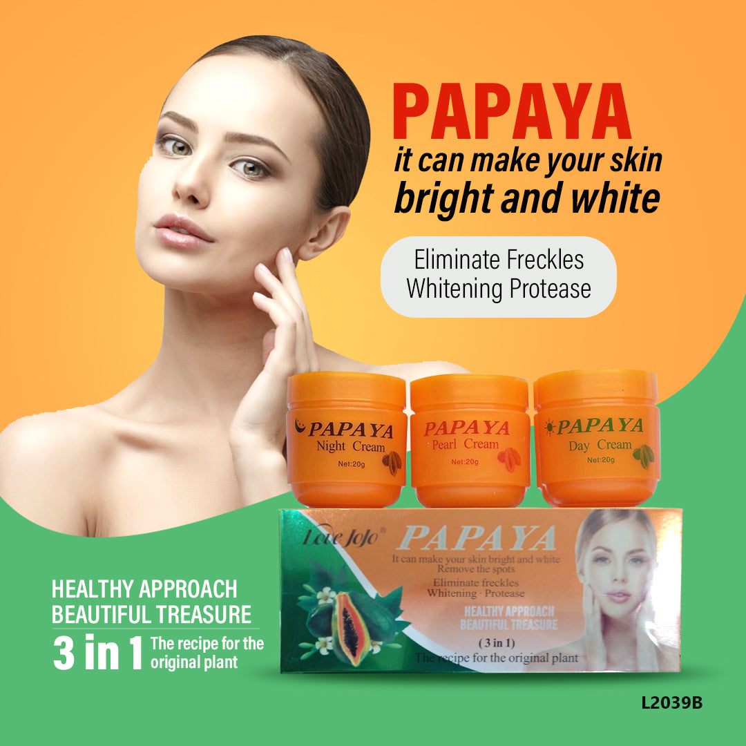 Love Jojo Papaya Healthy Approach Beautiful Treasure 3 In 1 - 3x20g Love Jojo