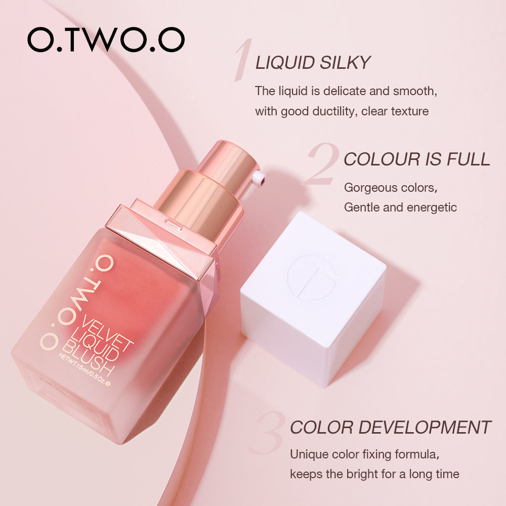 O.TWO.O Velvet Liquid Blush - 15g O.TWO.O