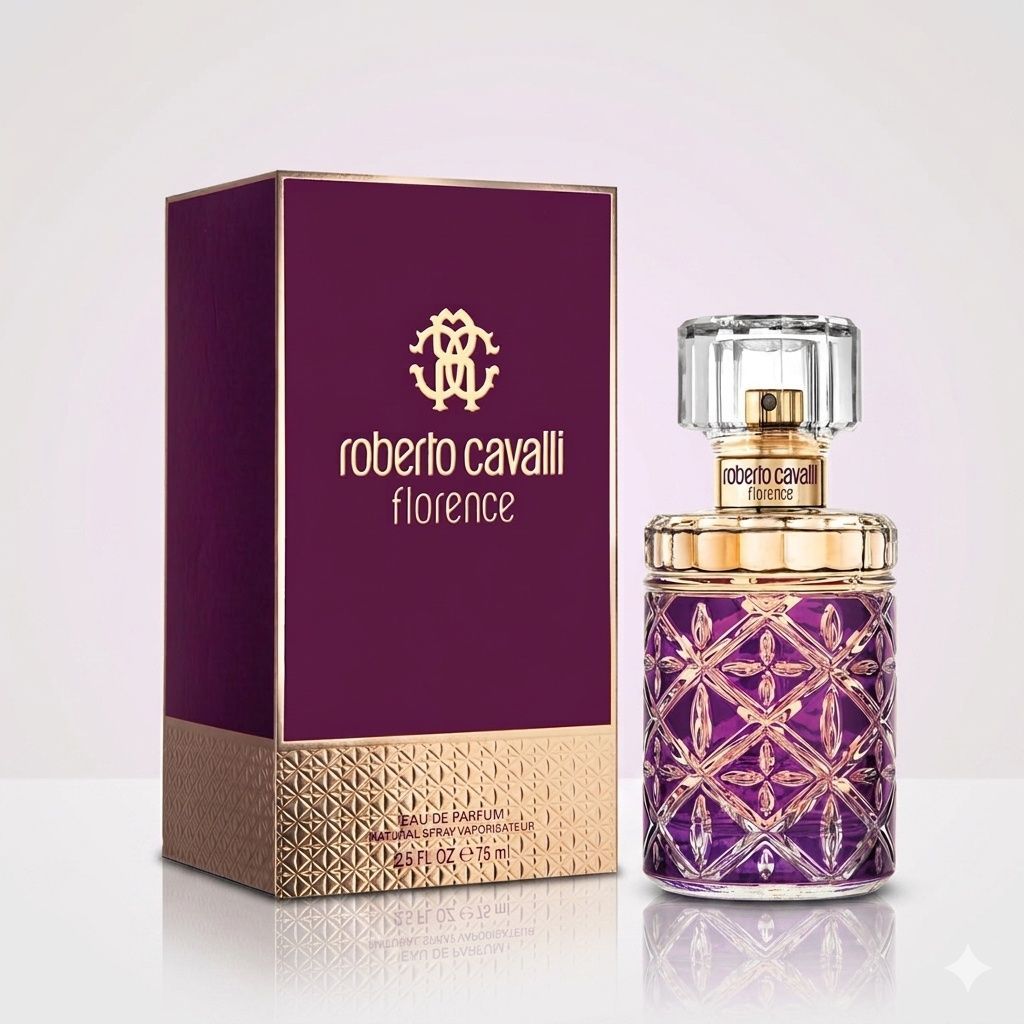 Roberto Cavalli Florence 75 Ml - Floral Oriental Women'S Perfume Elegant Warm Romantic Long Lasting Fragrance Roberto