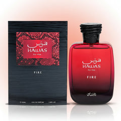 Rasasi Hawas Fire For Him 100 ml Glo Arabia