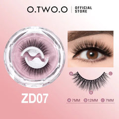 O.TWO.O Natural False Eyelashes ZD07 O.TWO.O