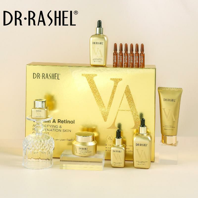 Dr.Rashel Vitamin A Retinol Age Defying & Rejuvenation Skincare Kit 12pcs Dr. Rashel